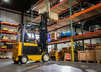 Yale updates flagship counterbalanced elevate truck