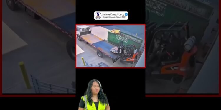 Forklift Protection Failure – One Mistake Can Exchange a Existence! ⚠️🛻