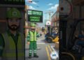 What Is the Protected Forklift Touring Pace?
