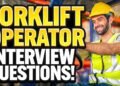 FORKLIFT OPERATOR INTERVIEW QUESTIONS & ANSWERS! (Learn how to PASS a FORKLIFT TRUCK OPERATOR INTERVIEW!)