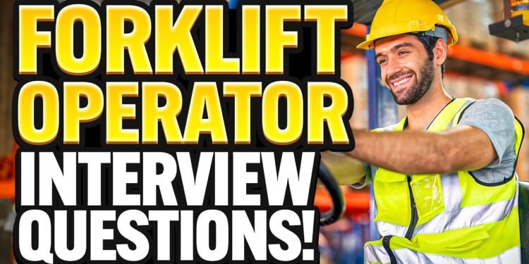 FORKLIFT OPERATOR INTERVIEW QUESTIONS & ANSWERS! (Learn how to PASS a FORKLIFT TRUCK OPERATOR INTERVIEW!)