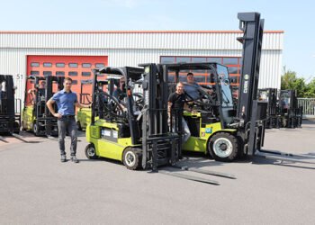 Clark forklifts ensure that emission-free logistics