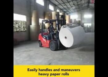 Paper Roll Clamp Forklift Attachment