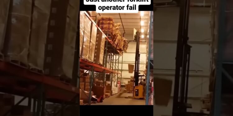 simply any other forklift operator fail #forklift