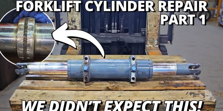 Forklift Cylinder Restore however We DIDN’T Be expecting THIS! 😱 | Section 1