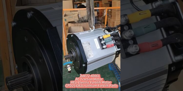 HELI Electrical Forklift Motor | AC Traction Motor | AAE72-40061 | CPD25 GB2LI Lithium Forklift Portions