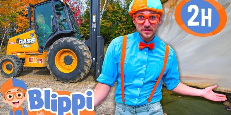Blippi Is going DIGGING With His Forklift | Blippi and Meekah Easiest Buddy Adventures | Tutorial Video