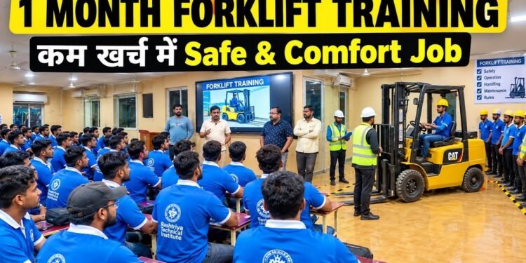1 Month Forklift Coaching |  कम समय और कम खर्च में Warehouse की  Secure – Convenience वाली Task | RTI