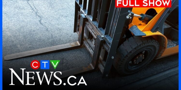 Stolen forklift moves, kills guy | CTV Information Edmonton at 5 for Sept. 4, 2026