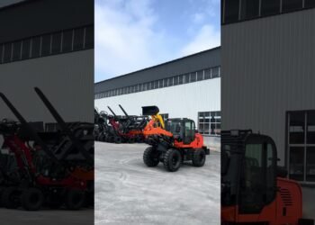 Forklift producer: 2.5-ton diesel forklift lifting top 3 m to six m. #system #forklift