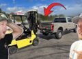 He Drove His Forklift THROUGH My Truck (Hibachi Auto)