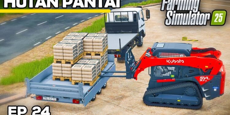 FORKLIFTS GALORE | Farming Simulator 25 – Hutan Pantai | Episode 24