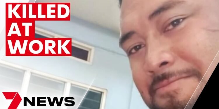Tuaese Taufa killed in forklift coincidence at his St Marys place of business | 7NEWS